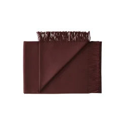 Silkeborg Uldspinderi Plaider<Lima plaid, 03524 beetroot 03524 beetroot, 03524 beetroot