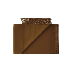Outlet Silkeborg Uldspinderi Lima plaid, 00326 caramel