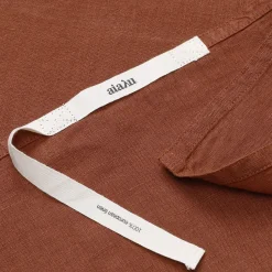 Aiayu Køkkentekstiler<Linen Kitchen Towel, terracotta