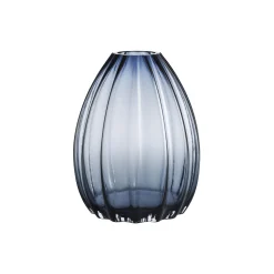 Holmegaard Vaser<2Lips vase, mørk blå