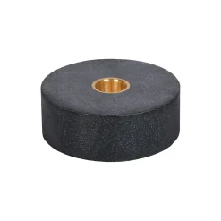 Uyuni Lighting Marble base Candleholder, black