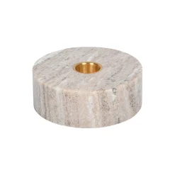 Best Uyuni Lighting Marble base Candleholder, desert beige