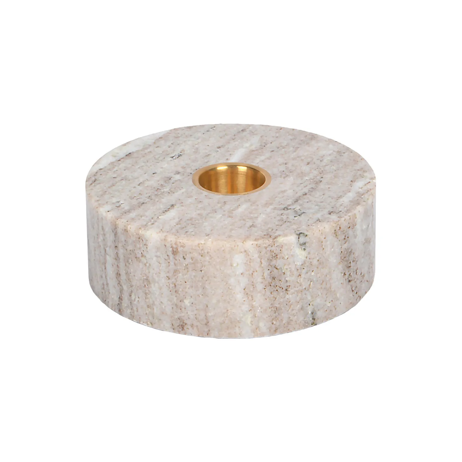 Best Uyuni Lighting Marble base Candleholder, desert beige