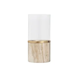 Uyuni Lighting Lysestager<Marble Lantern, desert beige