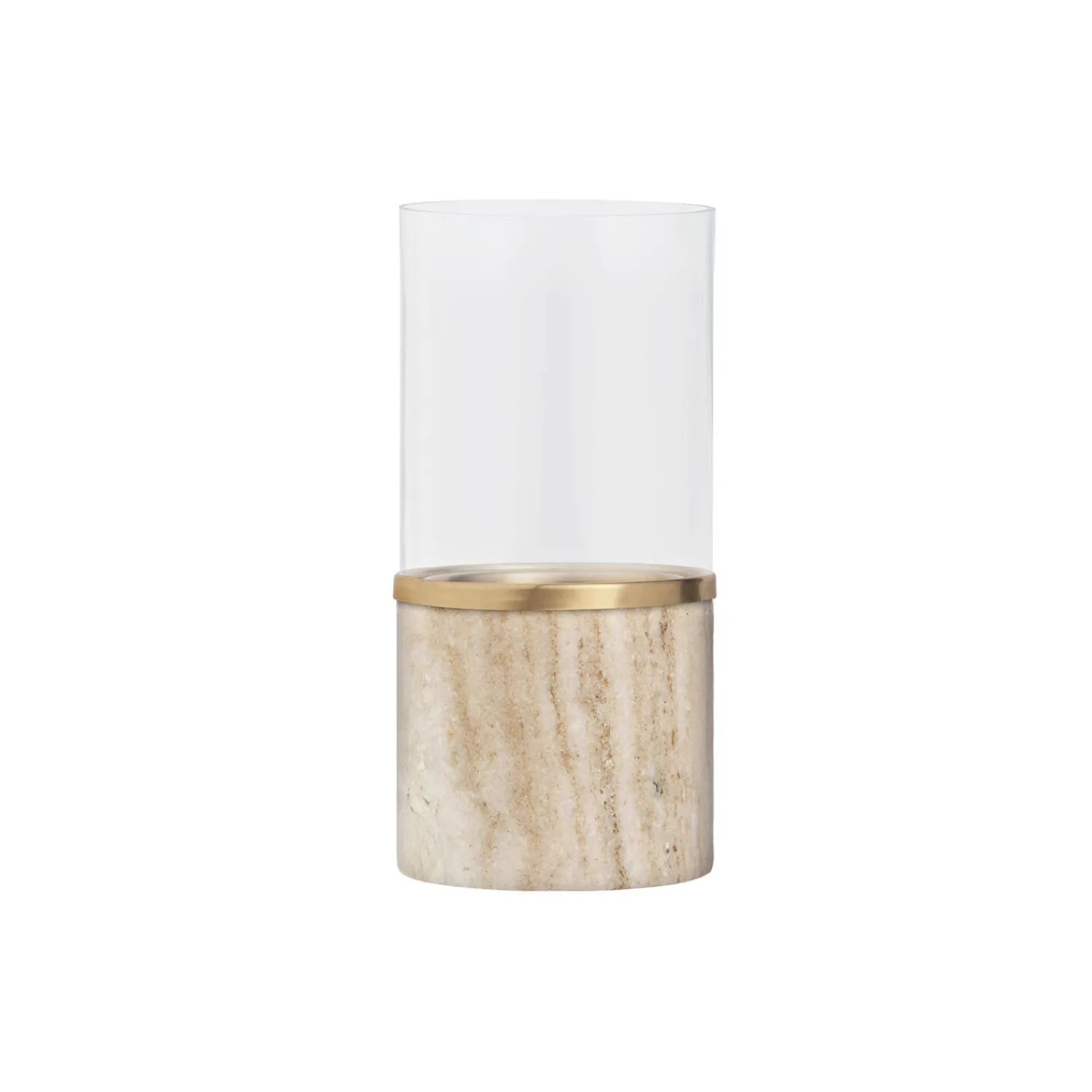 Uyuni Lighting Lysestager<Marble Lantern, desert beige