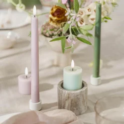 Uyuni Lighting Lysestager<Marble Lantern, desert beige