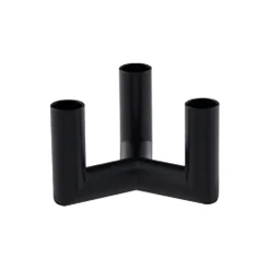 New Uyuni Lighting Matrix Mini Taper Candleholder 3 Arm, matte black