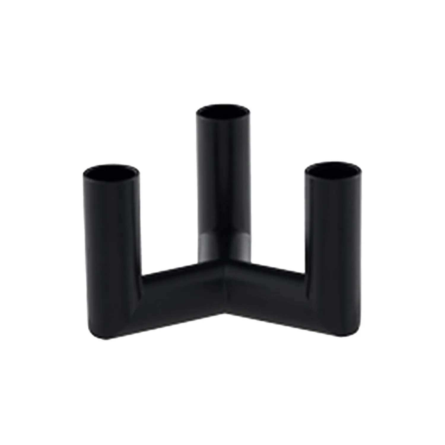 New Uyuni Lighting Matrix Mini Taper Candleholder 3 Arm, matte black