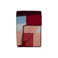 Best Røros Tweed MIKKEL Throw, red