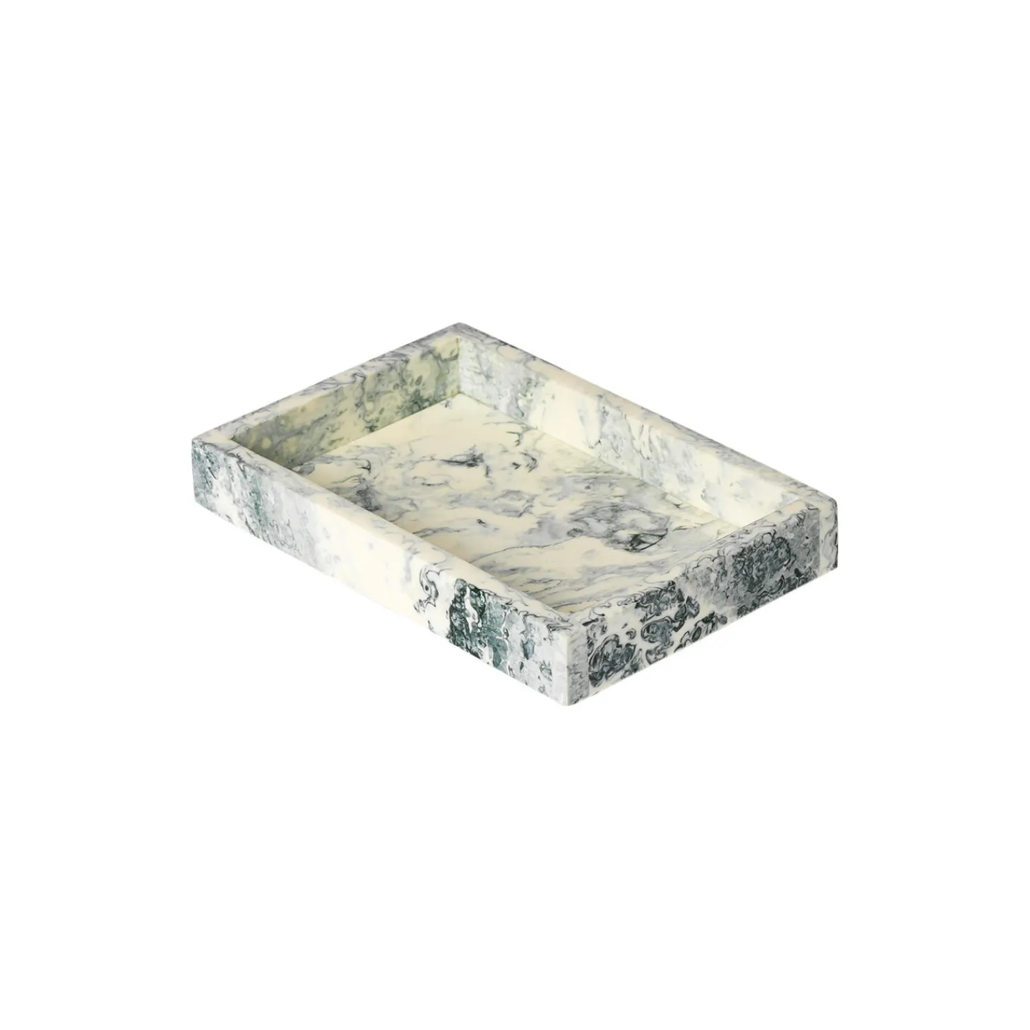 Clearance Ferm Living Mist Tray 10x15, emerald off-white
