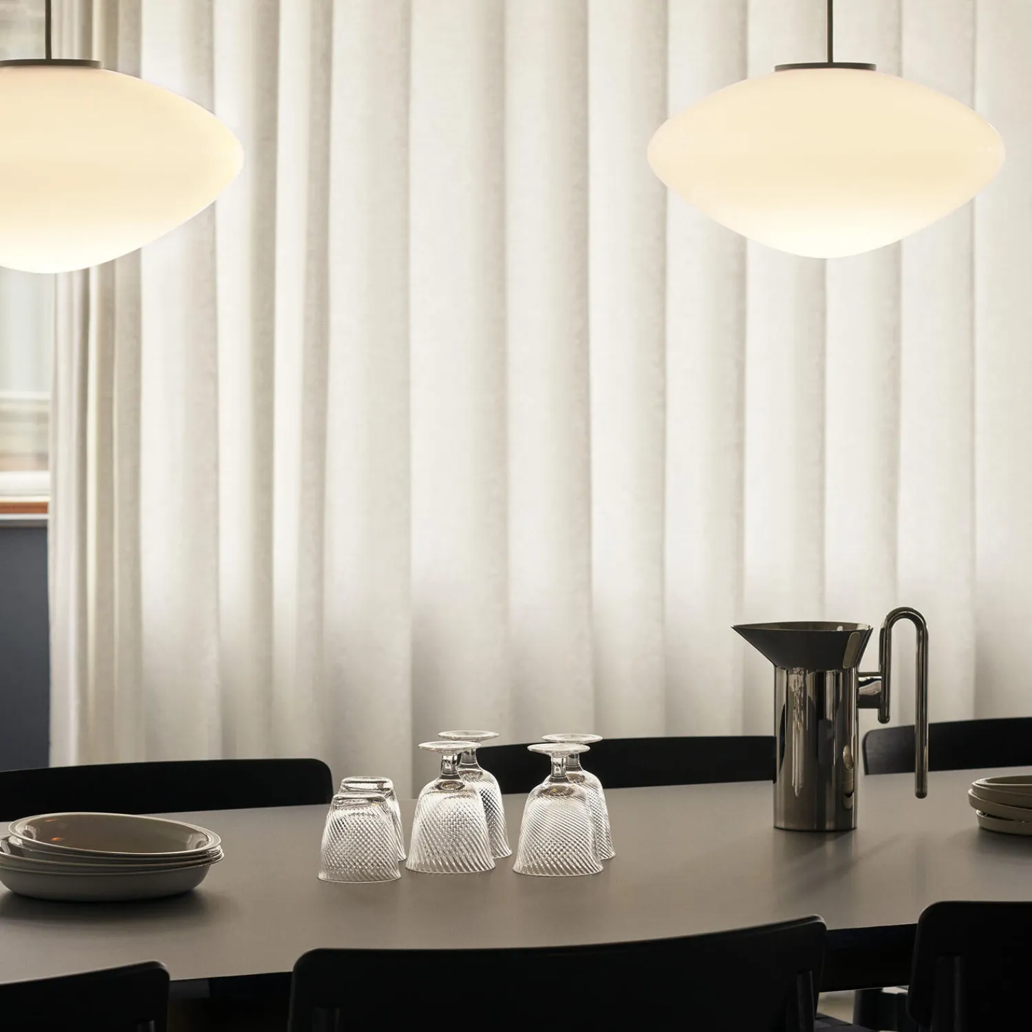 &Tradition Kander & Karafler<Momento JH38 kande, polished steel