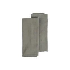EKTA Living Bordtekstiler<Napkin Herringbone twill 2 stk., grey