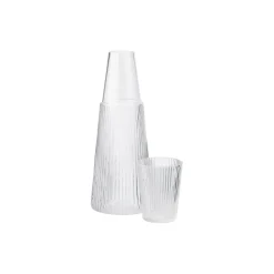 Stelton Kander & Karafler<Pilastro karaffel med glas