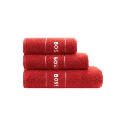 New BOSS Home Plain bademåtte, red