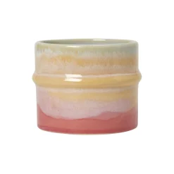 Clearance Kähler Poppery krus, pink/mint/gul