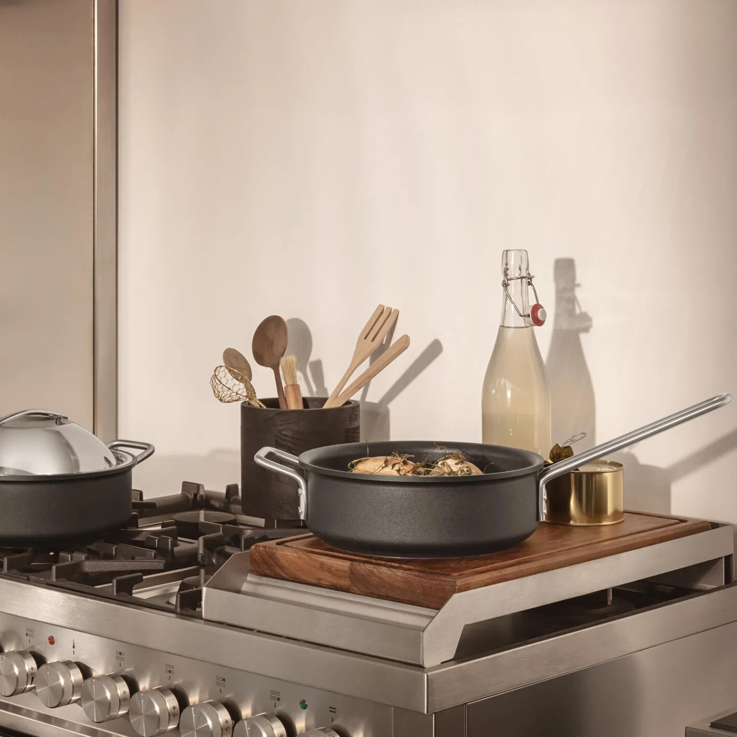 Eva Trio Gryder & Pander<Professional Sauterpande keramisk Ø 24 cm