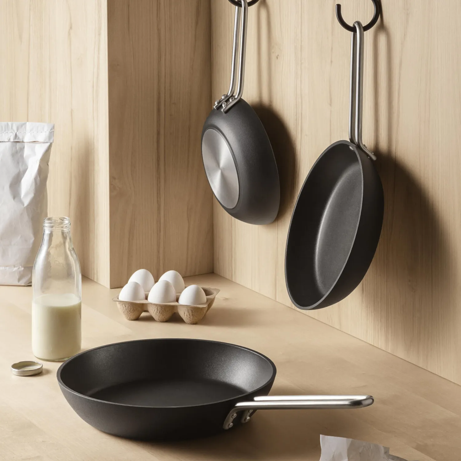 Eva Trio Gryder & Pander<Professional Stegepande keramisk Ø 24 cm
