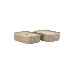 Outlet Zone Denmark Pulp opbevaringsboks, natural brown