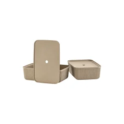 Outlet Zone Denmark Pulp opbevaringsboks, natural brown