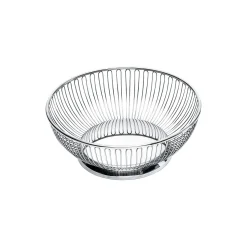 Alessi Bakker & Kurve<Rund trådkurv, stål