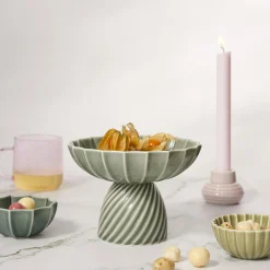 Hot Dottir Nordic Design Samsurium sæt af 2 mini skåle, wasabi & spruce