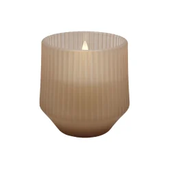 Clearance Uyuni Lighting Scented wax glass candle uplift, beige