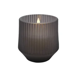 Uyuni Lighting Scented wax glass candle harmony, smoke