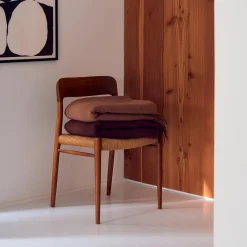 Silkeborg Uldspinderi Plaider<Season plaid, 03109 rosewood