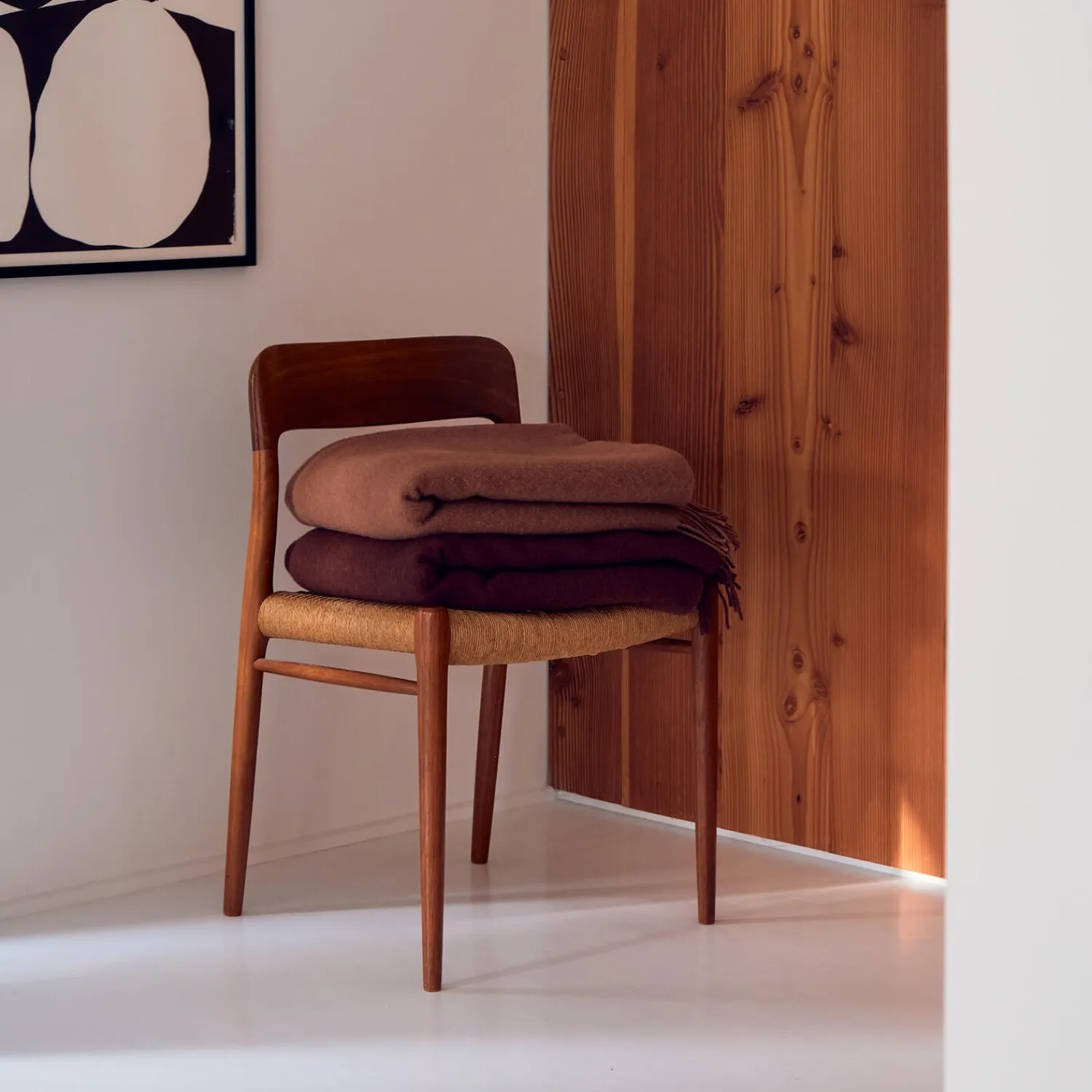 Silkeborg Uldspinderi Plaider<Season plaid, 03109 rosewood