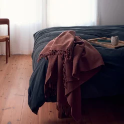 Silkeborg Uldspinderi Plaider<Season plaid, 03109 rosewood