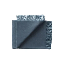 Silkeborg Uldspinderi Plaider<Secret plaid, 02205 ocean/ink