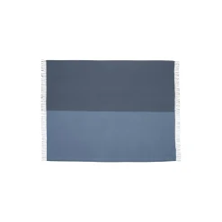 Silkeborg Uldspinderi Plaider<Secret plaid, 02205 ocean/ink