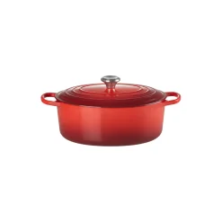 Best Le Creuset Signature oval gryde 6,3 L, cerise