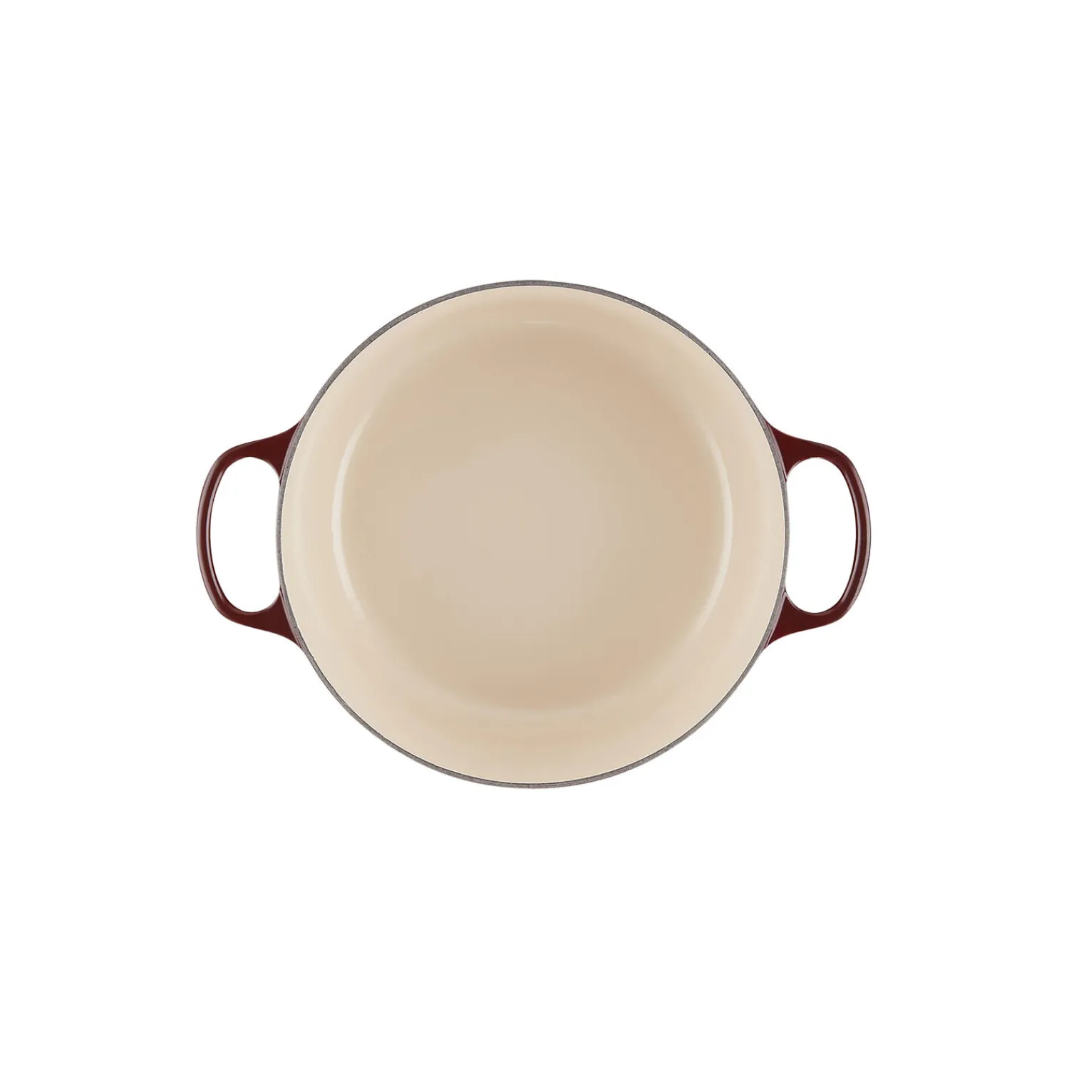 Best Le Creuset Signature rund gryde Ø 28 cm, garnet