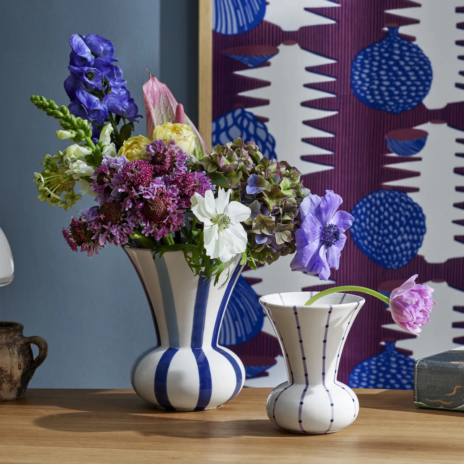 Best Kähler Signature vase 15 cm, lilla