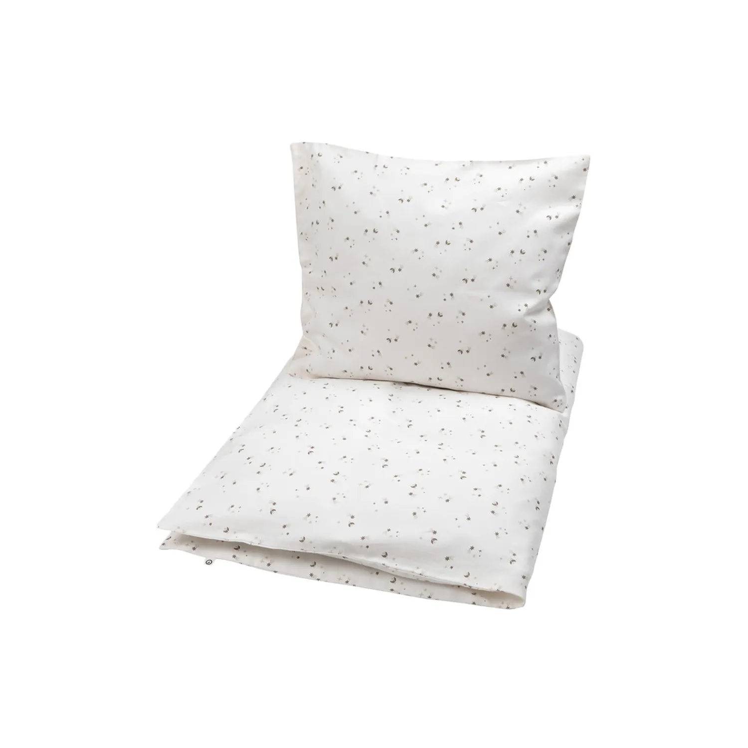 Sale Müsli by Green Cotton SPARKLE baby sengetøj, balsam cream/walnut
