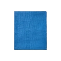 Lexington Sengetæpper<Stribet, vendbart sengetæppe i økologisk bomuld, blue/white