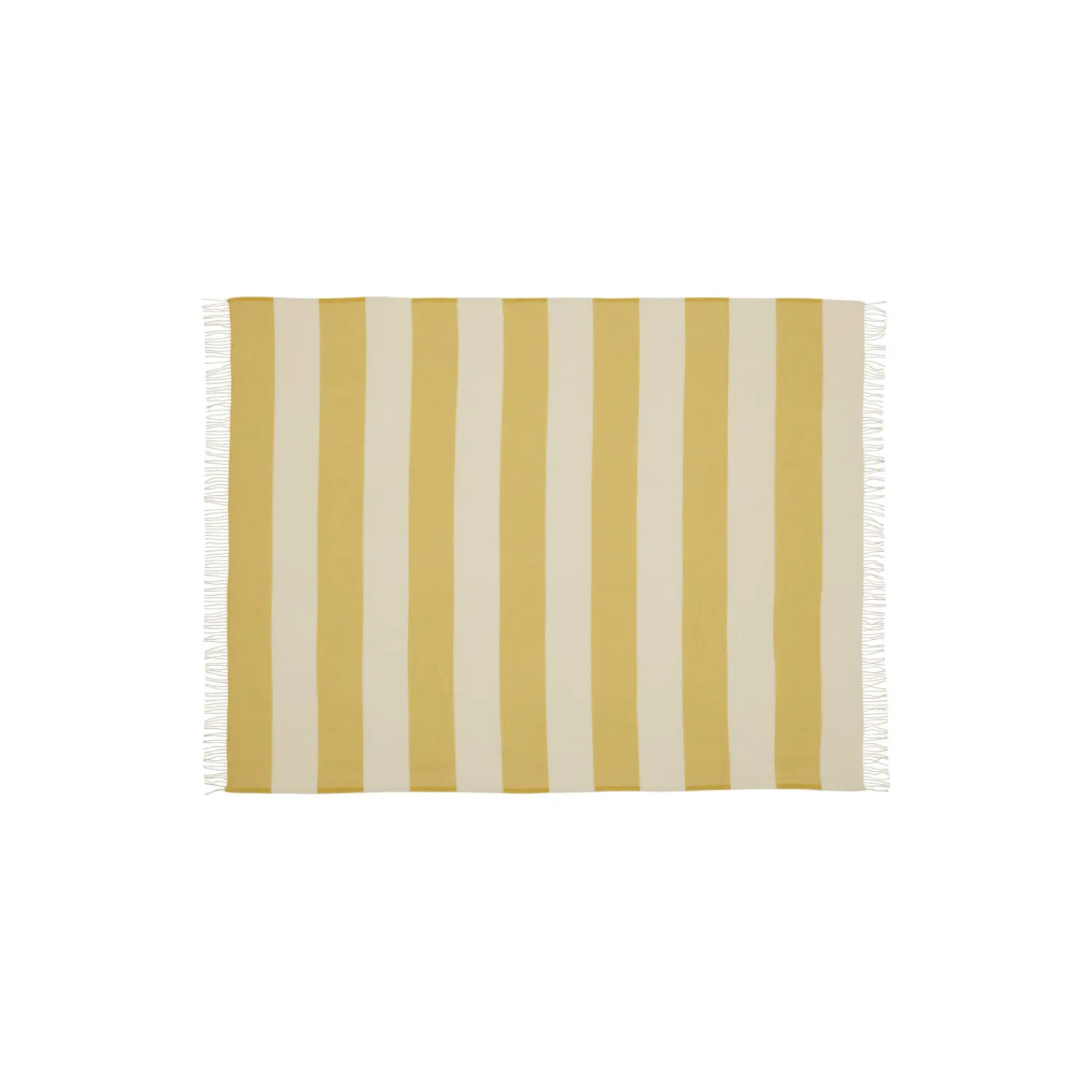 Silkeborg Uldspinderi The Sweater plaid, 08007 golden yellow