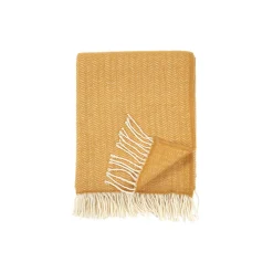 Best Klippan Yllefabrik Tippy plaid, mustard