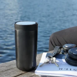 Stelton To Go<To Go Click termokop 0,4 L, black metallic
