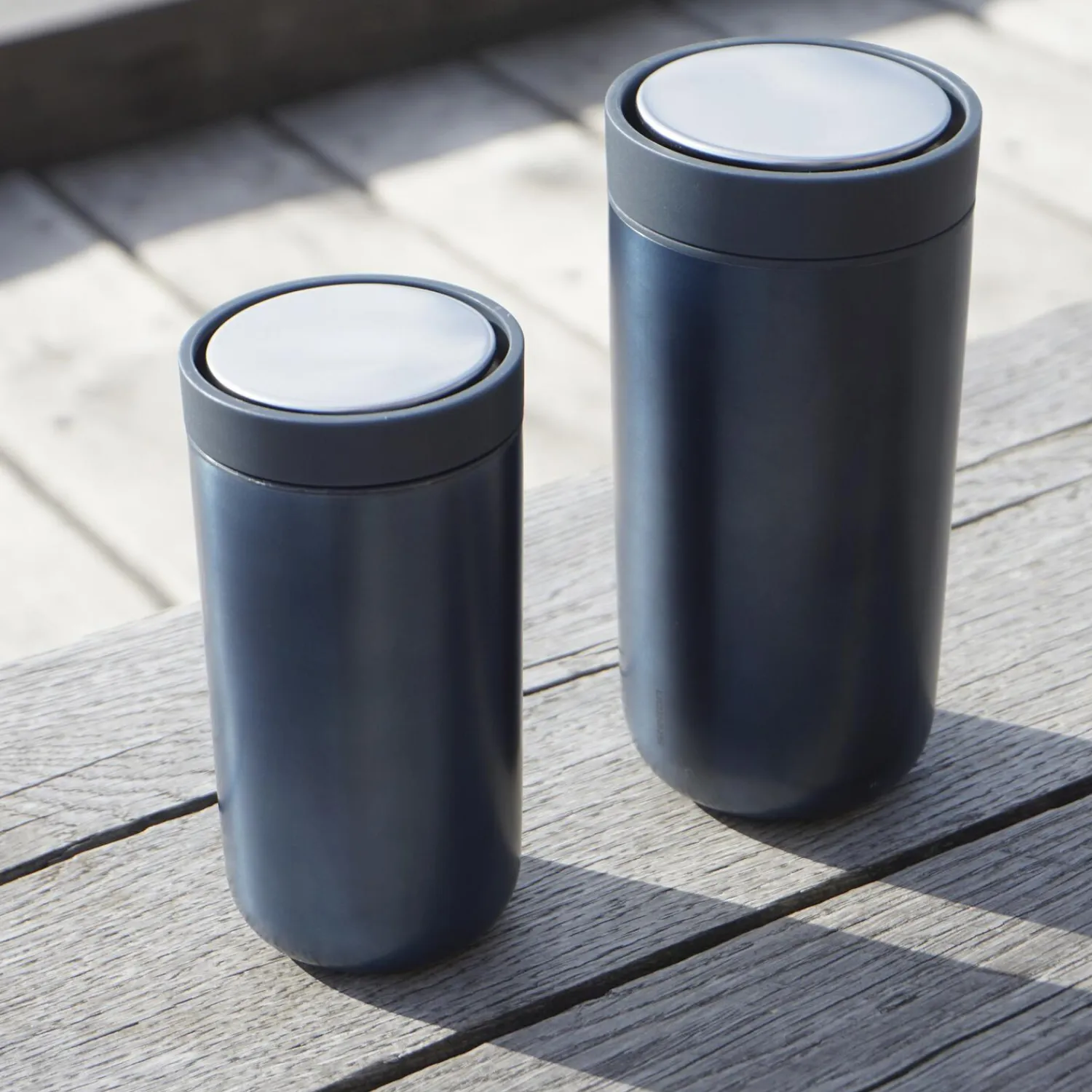Stelton To Go<To Go Click termokop 0,2 L, dark blue metallic
