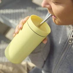 Stelton To Go<To Go Sip termokop med sugerør, laevis