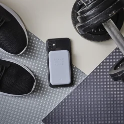 Kreafunk Opladere<toCHARGE Qi trådløs powerbank moon grey