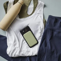 Kreafunk Opladere<toCHARGE Qi trådløs powerbank dusty olive