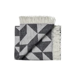 Silkeborg Uldspinderi Plaider<Twist a Twill plaid, 01041 dark grey