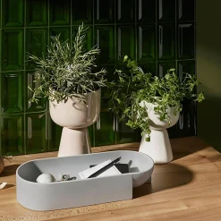 Best Iittala Urtepotte S høj, beige