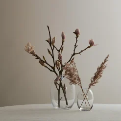 Piet Hein Vaser<Vase glas, klar