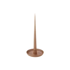 Clearance Blomus VELA Rund Lysestage M, amber brown