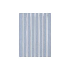 Bastian Køkkentekstiler<Viskestykke recycle Eco Stripe, dream blue